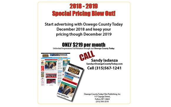 Oswego County Today >> Blow Out Sale By Oswego County Today In Fulton Area Alignable Oswego County Today >> Blow Out Sale By Oswego County Today In Fulton Area Alignable