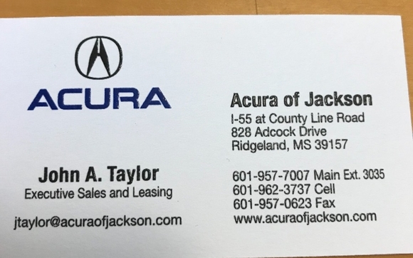 Acura Jackson Ms >> Acura Of Jackson By Acura Of Jackson In Ridgeland Ms Alignable Acura Jackson Ms >> Acura Of Jackson By Acura Of Jackson In Ridgeland Ms Alignable