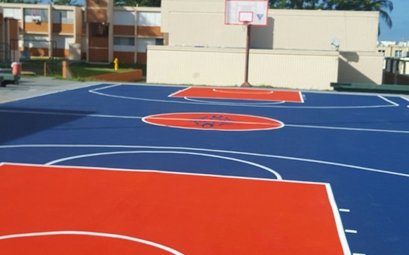 Pisos Canchas de Baloncesto (exterior) by Distribuidor de Equipos
